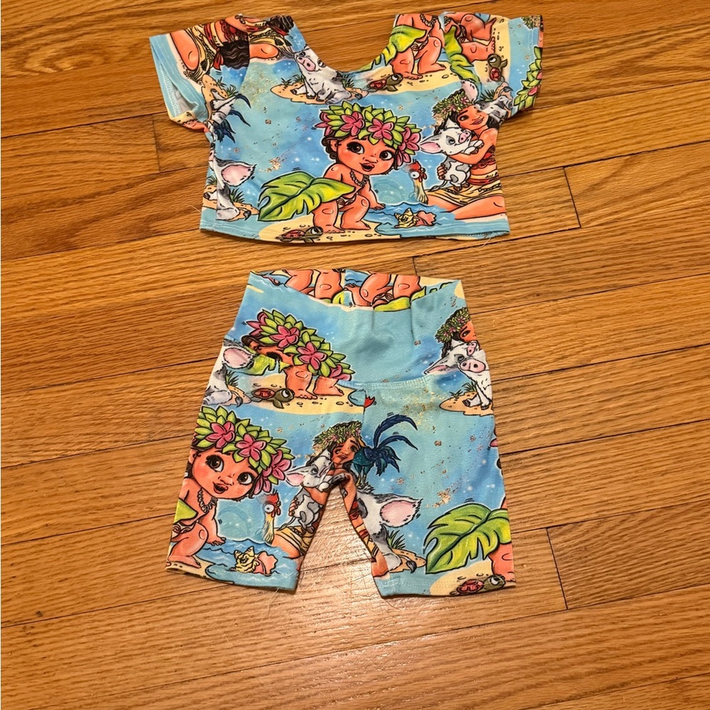 Disney Kids Matching Moana Set